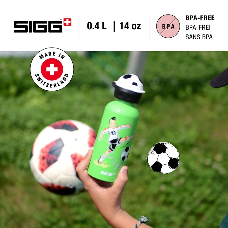 Sigg - Kids Water Bottle - KBT - Made in Switzerland - Leakproof - Lightweight - BPA Free - School & Sports - 14 Oz - Image 2